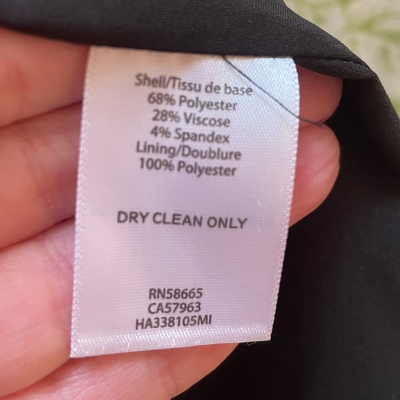 Halogen Black Single Botton Closure Blazer - Picture 3 of 7